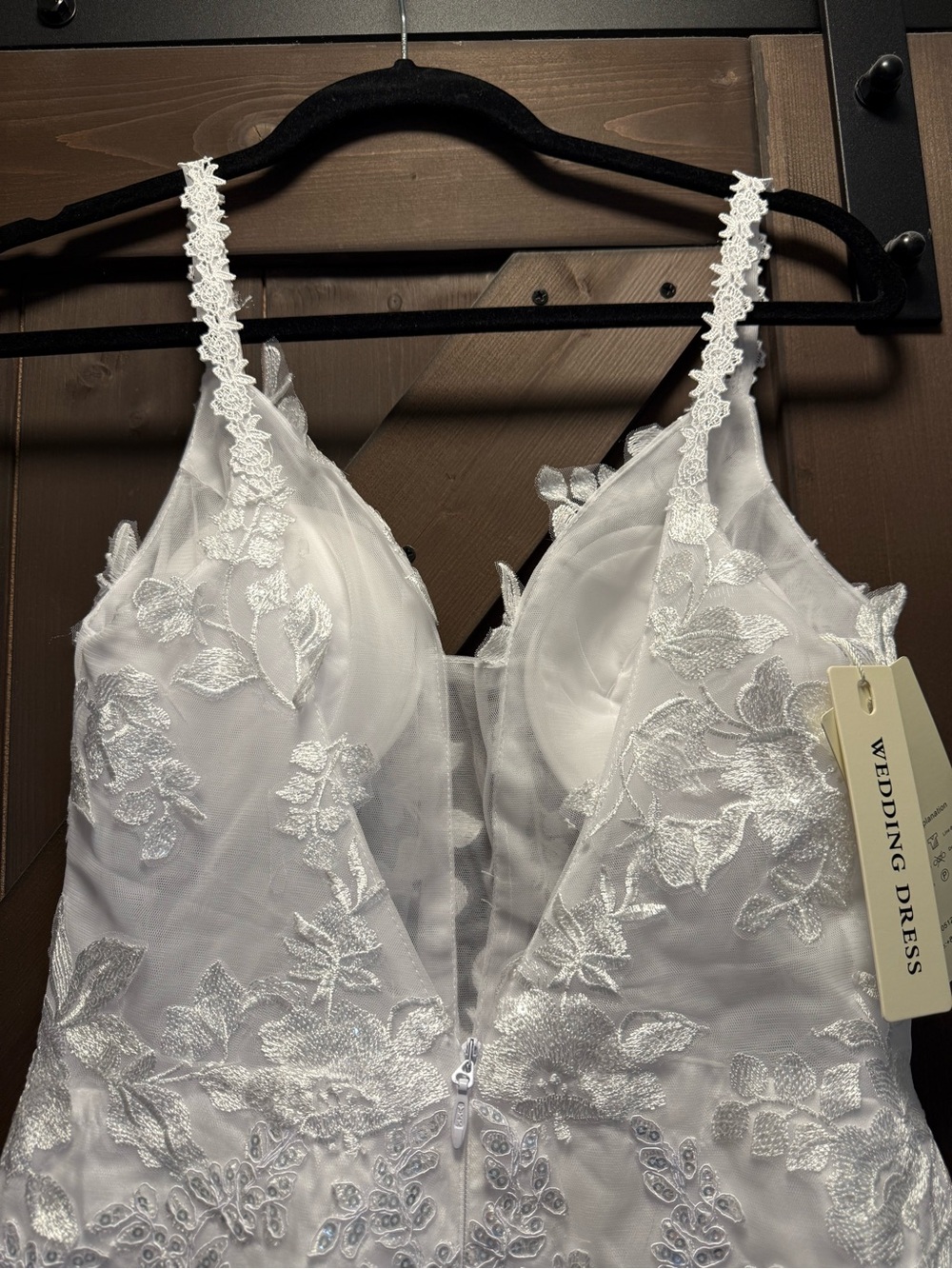 NWT Mermaid Style Wedding Gown - Picture 7 of 8
